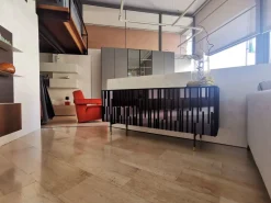 Tonin Casa Madia di in vetro Drops a prezzo scontato- Madie