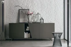 Outlet Madia Diagonal smoke di a prezzi convenienti Madie