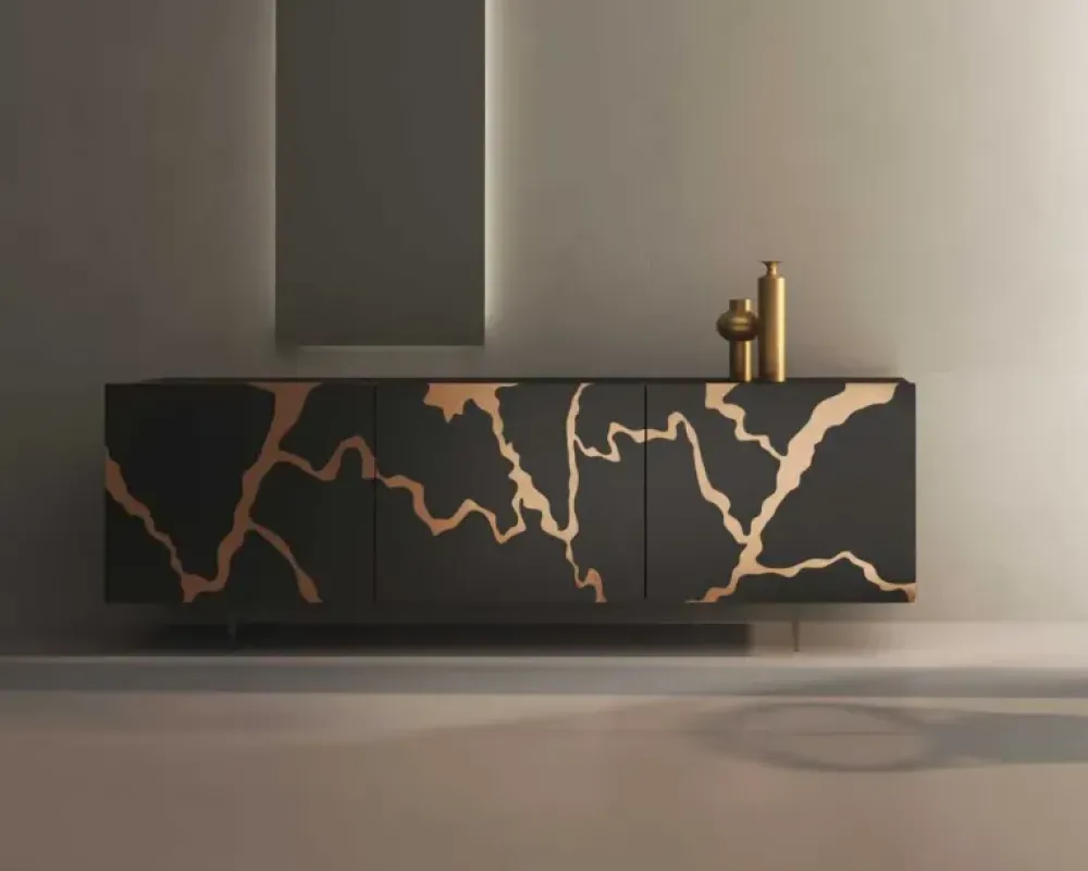 Madia Elettra di in stile moderno in Offerta Outlet Madie