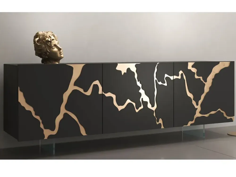 Madia Elettra di in stile moderno in Offerta Outlet Madie