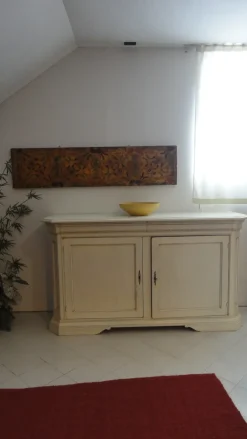 Madia in legno patinato scontata del -50%^Collezione esclusiva Discount