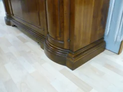 Artigianale Madia in legno stile classico Bombata- Madie