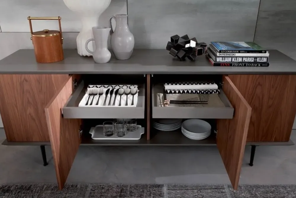 Outlet Madia in stile design Brera di in Offerta Outlet Madie