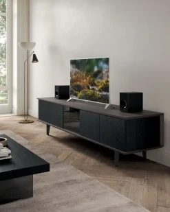 Ozzio Madia in stile design Brera tv di in Offerta Outlet- Madie