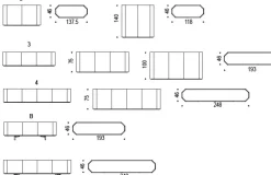 Madia in stile design Chelsea di in offerta Madie