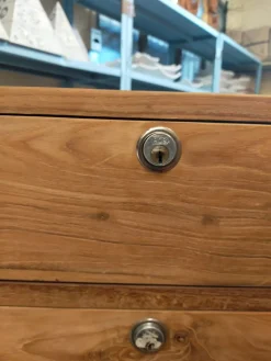 Madia in stile design Credenza alta vintage teak  di in Offerta Outlet^Outlet Etnico Clearance