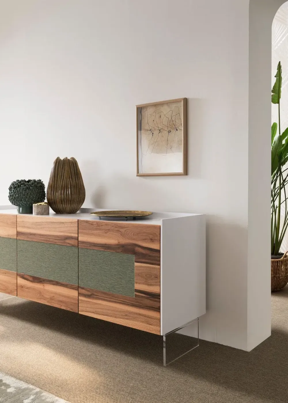 Sale Madia in stile design Daisy madia di in Offerta Outlet Madie