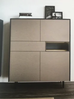 Madia in stile design in laccato opaco Offerta Outlet^Fimar Discount