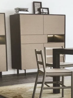 Madia in stile design in laccato opaco Offerta Outlet^Fimar Discount