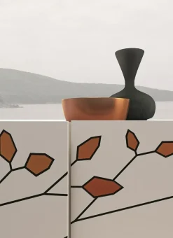 Fratelli Mirandola Madia in stile design Folium di a prezzo Outlet- Madie