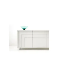 Minotti Italia Madia in stile design Gessolina con piedini di in offerta- Madie