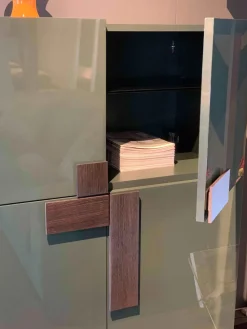 Madia in stile design Ginevra di a prezzo scontato Madie