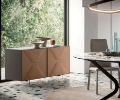 Ozzio Madia in stile design Grace di in Offerta Outlet- Madie