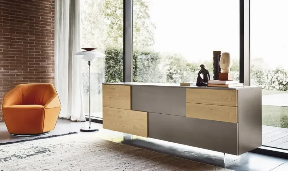 New Madia in stile design Incontro di in offerta Madie