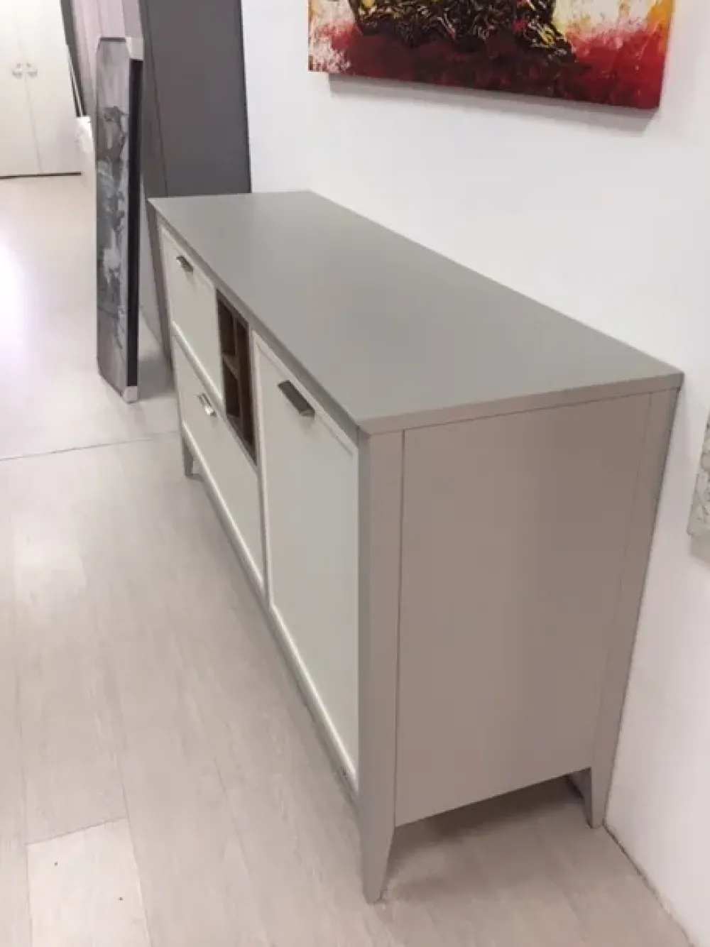 Outlet Madia in stile design in legno Offerta Outlet Madie