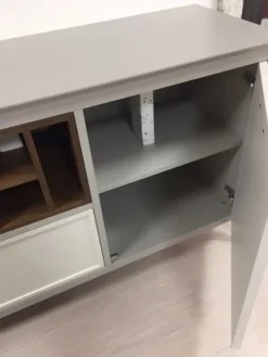 Outlet Madia in stile design in legno Offerta Outlet Madie