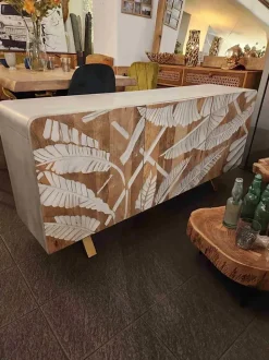 Outlet Etnico Madia in stile design Madia credenza jamestown di a prezzo Outlet- Madie