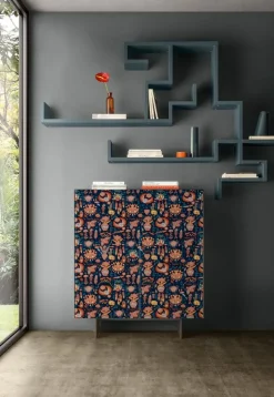 Discount Madia in stile design Materia 1010 di in Offerta Outlet Madie