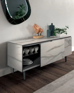 Ozzio Madia in stile design Plana di scontata- Madie