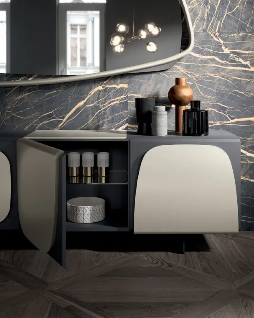 New Madia in stile design Trilogy di scontata Madie