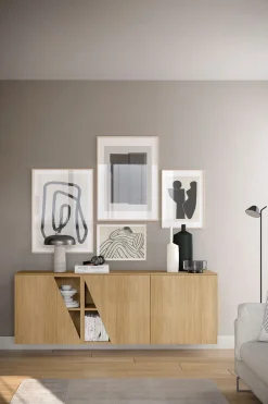 Santalucia Madia in stile moderno 304 di in Offerta Outlet- Madie