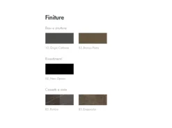 Madia in stile moderno Coral di in Offerta Outlet Madie