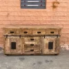 Madia in stile moderno Credenza industrial  jupiter ante scorrevoli e cassetti   in  offerta   di a prezzo scontato^Outlet Etnico Clearance