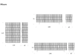 Madia in stile moderno Flamingo di in Offerta Outlet^Tonin Casa Outlet