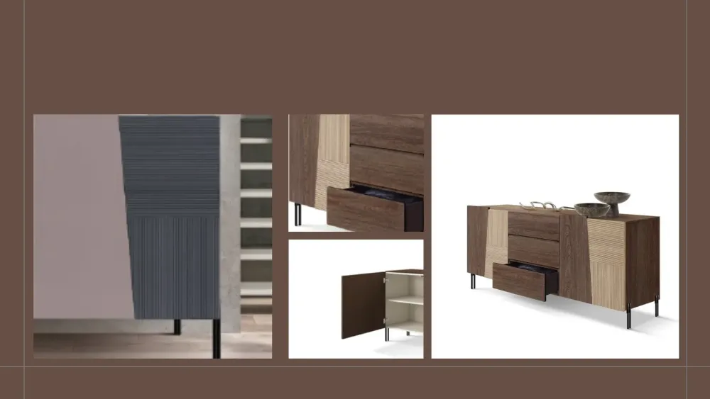 Madia in stile moderno Madia art 3154 di a prezzo Outlet^Mobilificio Bellutti Sale