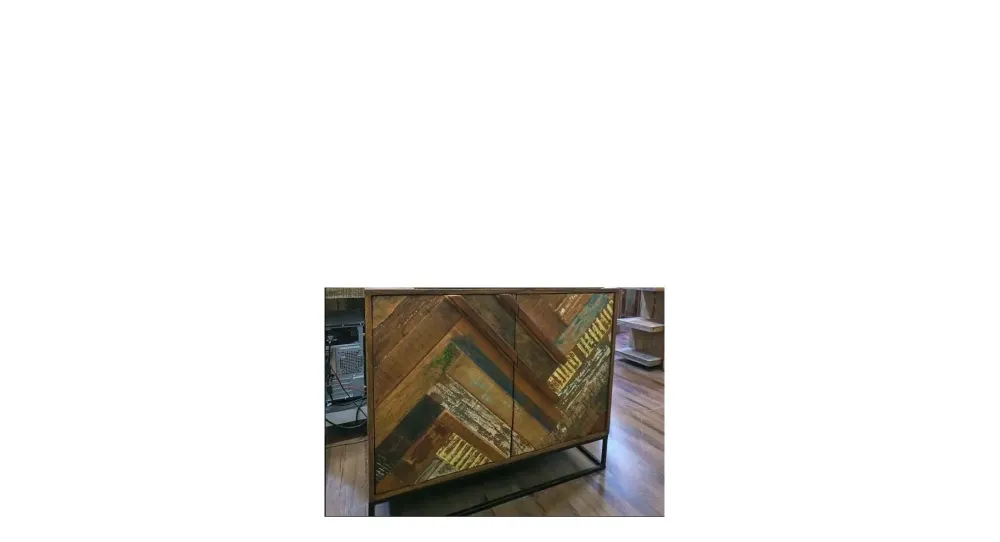 Discount Madia in stile moderno Madia 2 ante rennes industrial vinatge di in Offerta Outlet Madie