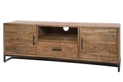 New Madia in stile moderno Madia industrial portatv legno e ferro in offerta di in Offerta Outlet Madie