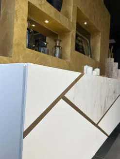 Online Madia in stile moderno Mod 555 di a prezzo Outlet Madie