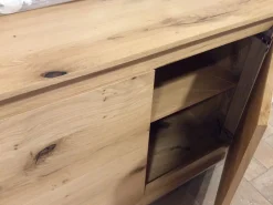 Clearance Madia in stile moderno Rovere cz900/3 di a prezzo Outlet Madie