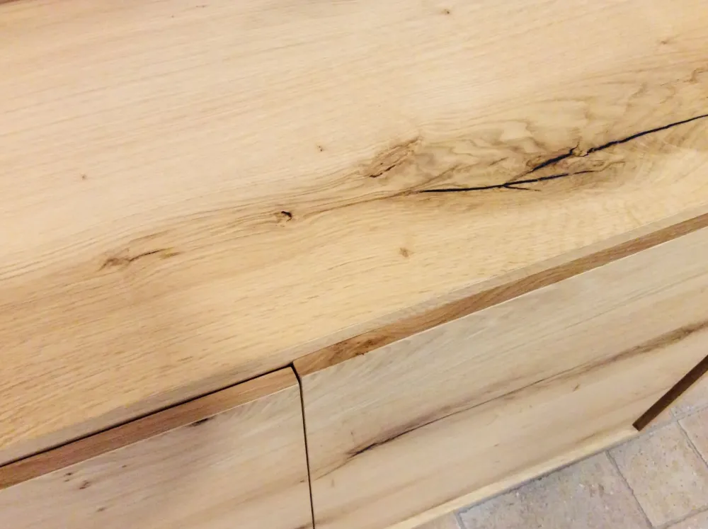 Clearance Madia in stile moderno Rovere cz900/3 di a prezzo Outlet Madie