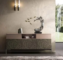 Madia Kos rosa in stile moderno di in Offerta Outlet^Mercantini Online