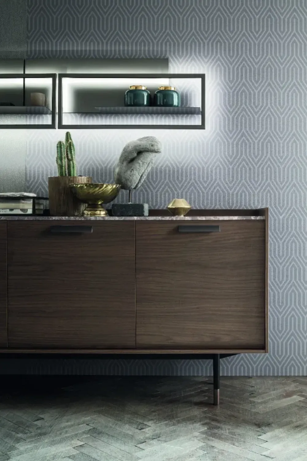 New Madia Laila di in stile moderno scontata -15% Madie