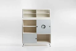 Dialma Brown Madia Madia anni 50 in stile design di in Offerta Outlet- Madie