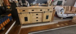 Madia Madia credenza jupiter indutrial  2 ante scorrevoli 7 cassetti di a prezzi convenienti^Outlet Etnico New