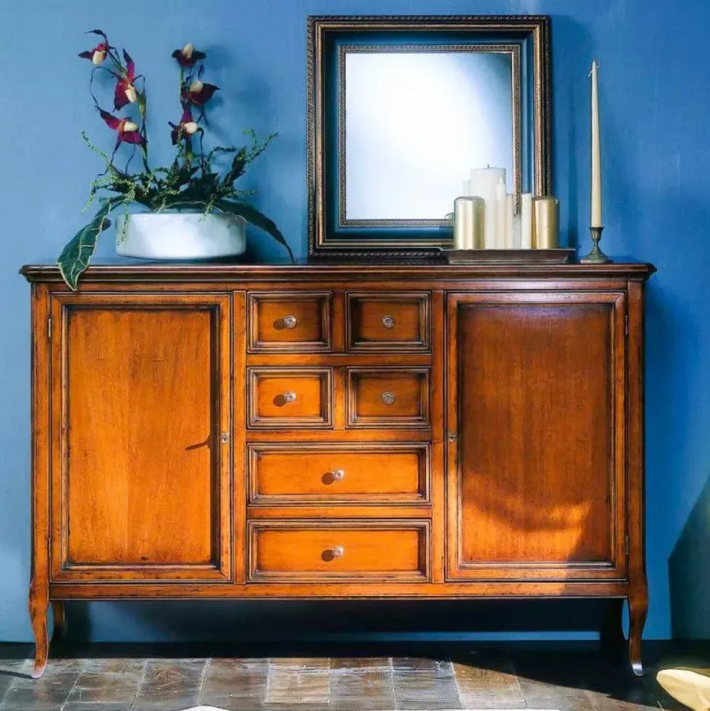 Madia Madia mod.parisienne con cassetti centrali in promo-sconto del 50% di in offerta^Artigianale Best