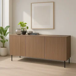 Mobilificio Bellutti Madia Madia rigata  art 3157 di a prezzi outlet- Madie