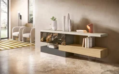 New Madia Madia rovere cm 210 di in stile design scontata -25% Madie