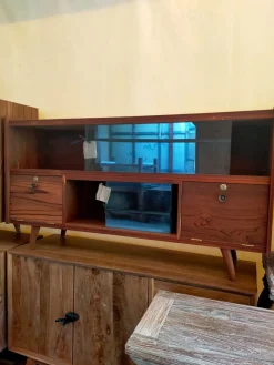 Madia Madia teak riciclato 150 in stile design di in Offerta Outlet^Outlet Etnico New