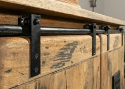 Madia Madiam credenza newport jupiter maxi ante scorrevole e cassetti  in stile moderno di in Offerta Outlet^Outlet Etnico New