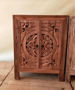 Discount Madia Mobile oriente teak riciclato 60 di in stile design scontata -33% Madie