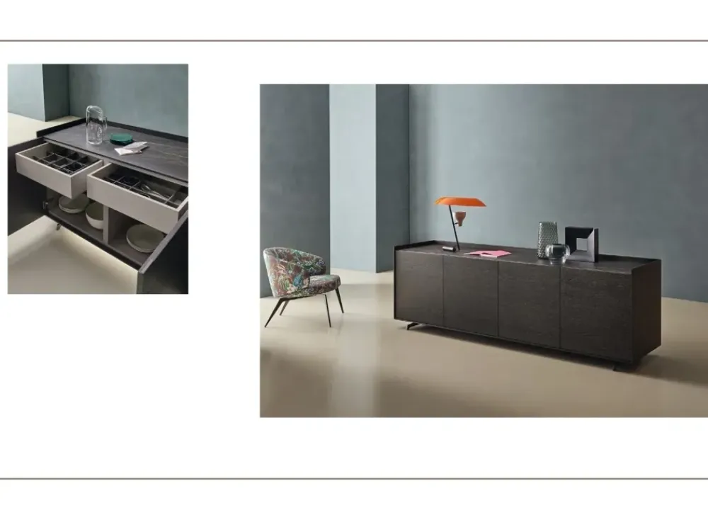 Sangiacomo Madia modello Cabaret di a PREZZI OUTLET- Madie