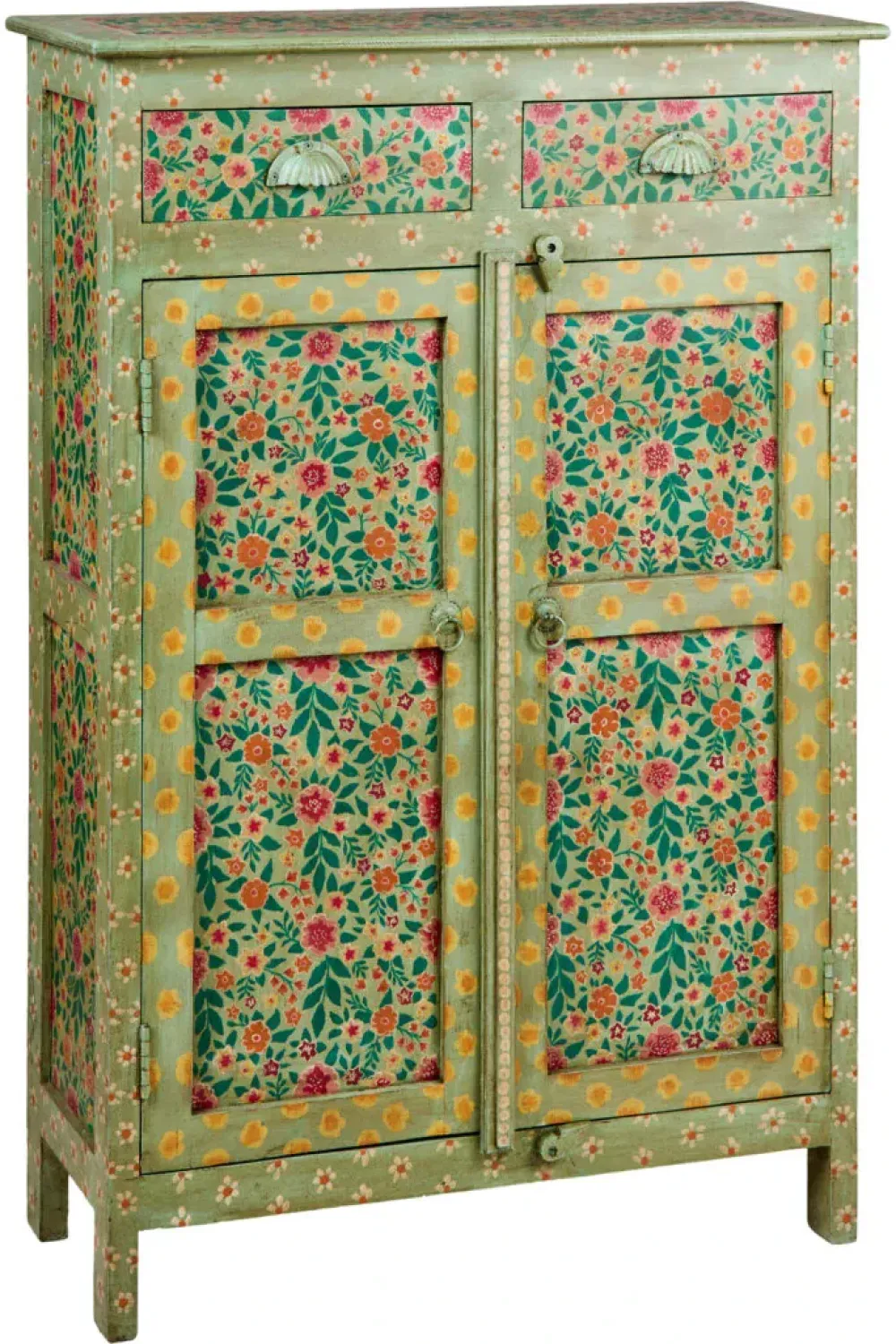 Clearance Madia modello Credenza frida alta verde di a PREZZI OUTLET Madie