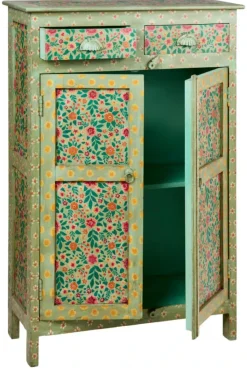 Clearance Madia modello Credenza frida alta verde di a PREZZI OUTLET Madie