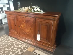 Online Madia modello Credenza in noce massello di a PREZZI OUTLET Madie