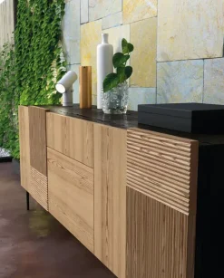 Madia modello Madia art 1446 stripes di a PREZZI OUTLET^Mobilificio Bellutti Best