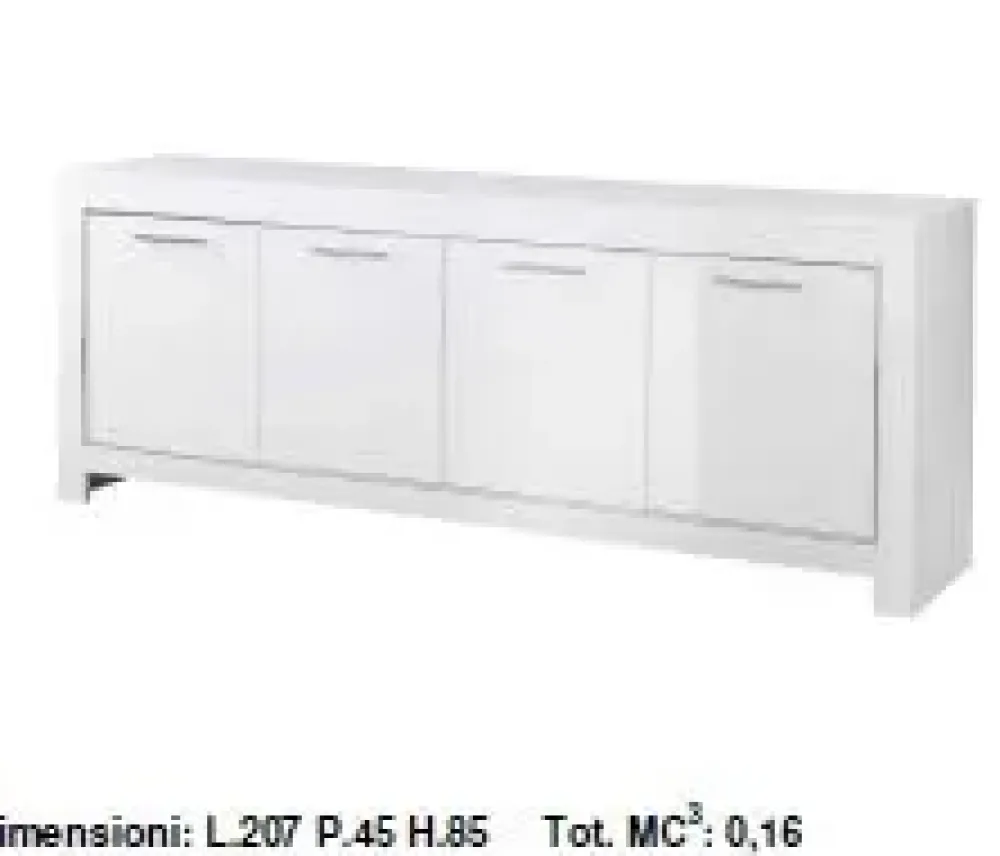 Artigianale Madia modello Modena di in Offerta Outlet- Madie